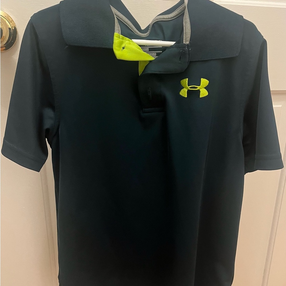 Youth golf shirt- under armour